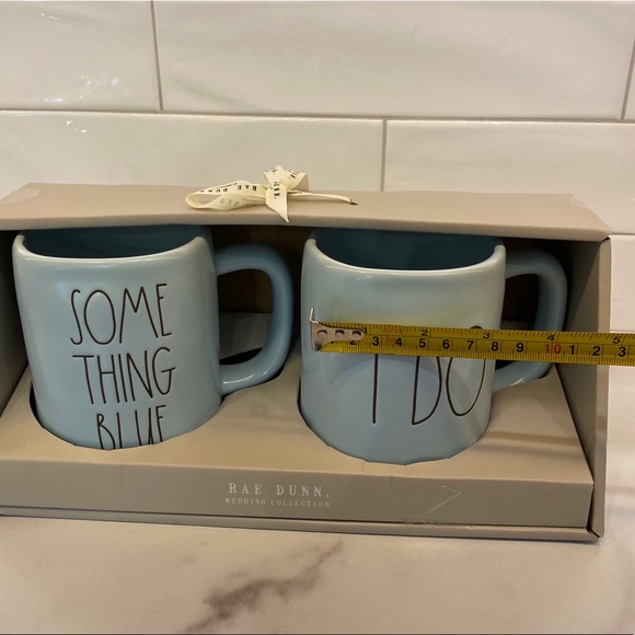 RAE DUNN I Do & Something Blue Wedding Mugs - Picture 5 of 8